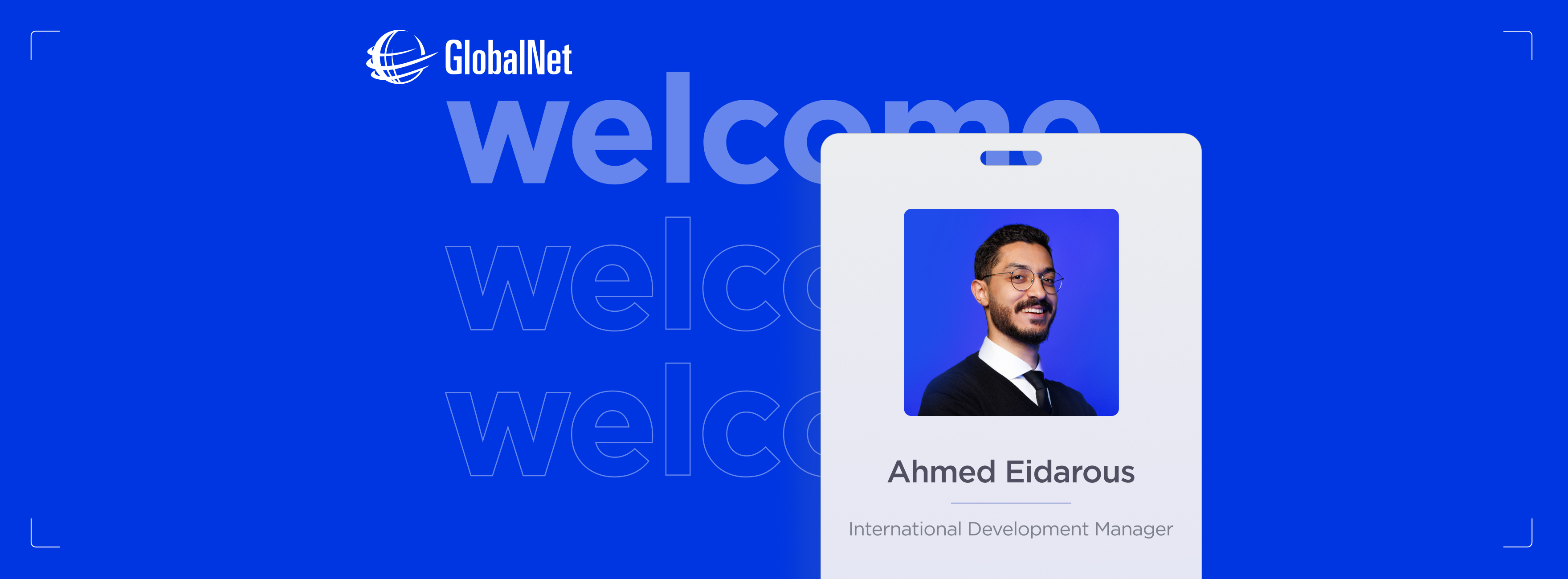 Meet our new International Development Manager: Ahmed Eidarous